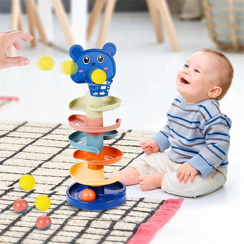 Baby Rolling Ball Tower