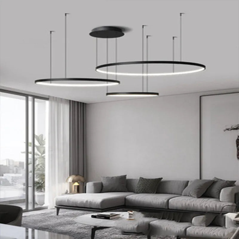 Modern Annular LED Pendant Light