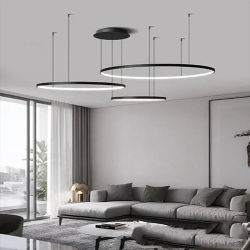 Modern Annular LED Pendant Light