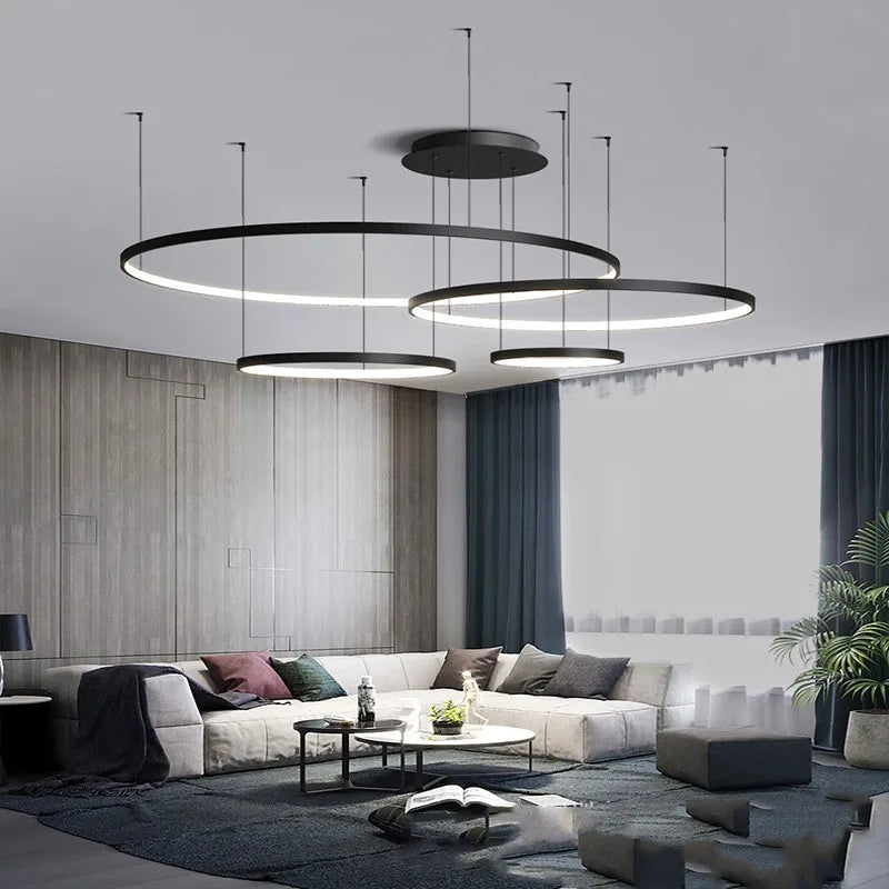 Modern Annular LED Pendant Light