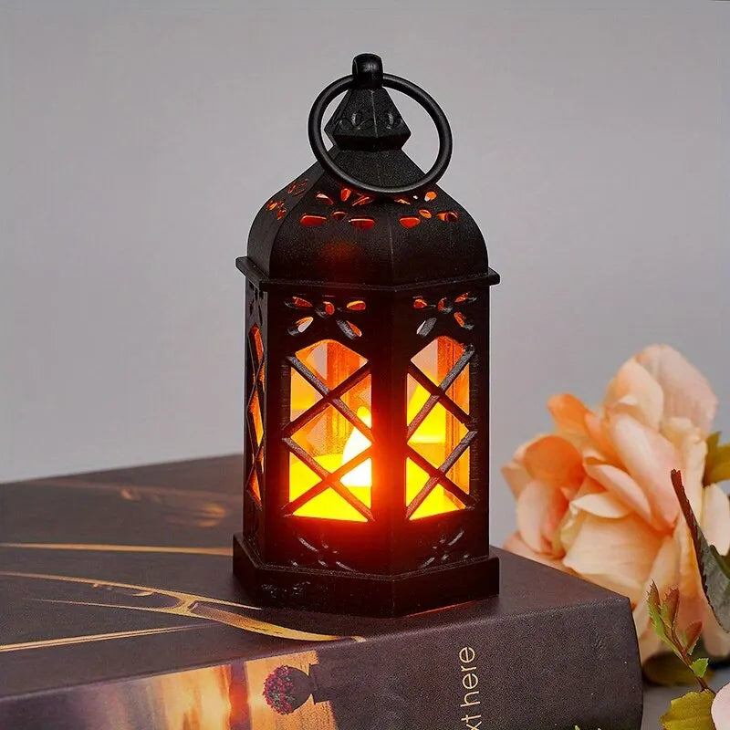 Retro Hexagonal LED Wind Lamp